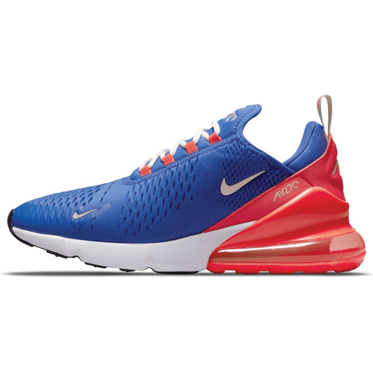 Air Max 270 Flyknit 'Blue Crimson'