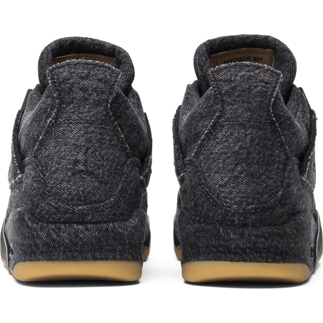 Levi's x Air Jordan 4 Retro GS 'Black Denim'