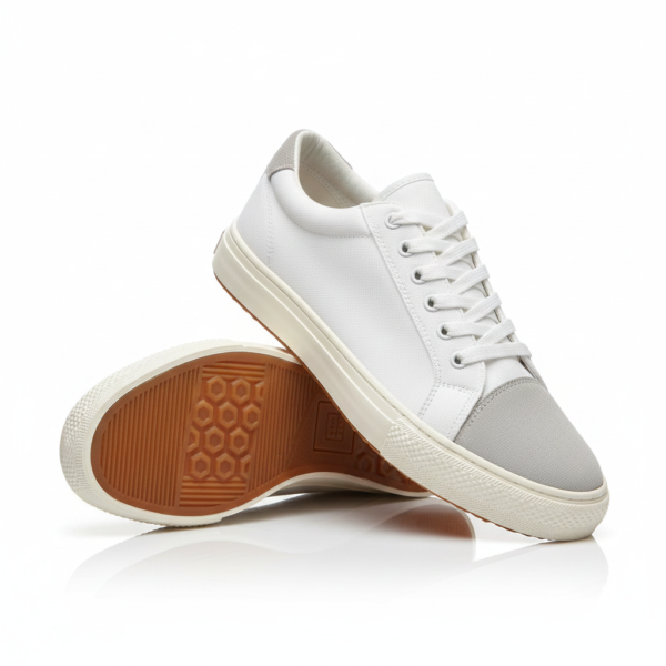 Men Tan Casual Leather Sneakers